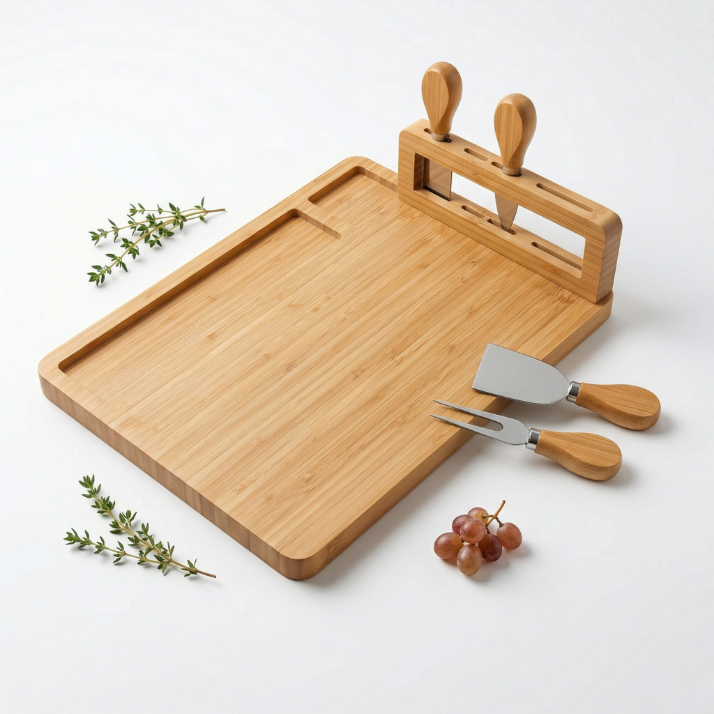 Personalized Bamboo Charcuterie & Cutting Board Set – Custom Wedding, Anniversary, Bridal Shower, Birthday, Housewarming, Couples, Engagement, Women, Girlfriend, Grandma, New Mom, Mother’s Day Gifts